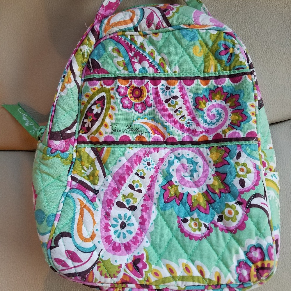 Vera Bradley insulated lunch bag paisley